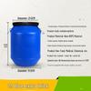 Heavy-Duty 25L Plastic Storage Bucket