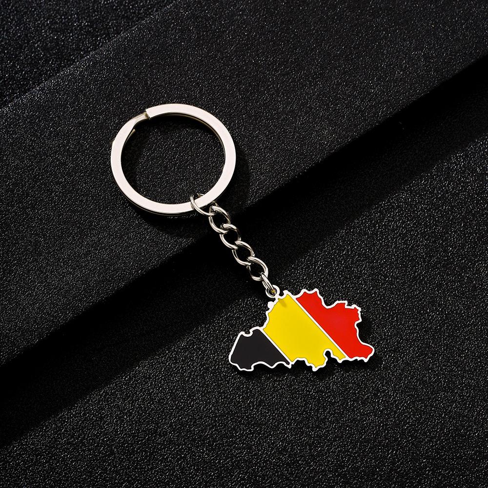 Unisex Ethnic Style Stainless Steel Drip Oil Billy Pendant Keychain Ornament