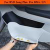 Pour BYD Song Plus Pro DMi EV Boîte de rangement pour fente de portière de voiture Coussinet de protection pour rainure de porte en cuir Panier de rangement Accessoires intérieurs