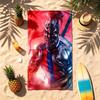 Newcastle Knights (5) Theme Beach Towel Sand Resistant Soft And Comfortable Suitable For The Pool Camping Yoga And Diving A Travel Essential