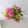 Artificial Flowers, 7-pronged Artificial Flowers, Peony Bouquets, Plastic Flowers, Daisies, Silk Fabric Flowers, Dried Flowers, Home Decoration