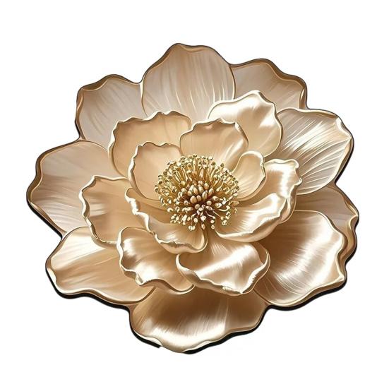 

3D Visual Floral Rug Realistic Flower Non-Slip Absorbent Floor Mat Washable Decorative Living Room Rug for Kitchen Bedroom Bathroom 60cm D