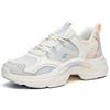 Anta Cushioning Anti-Slip And Wear-Resistant Low-Top Running Shoes Women's White Blue Pink Sneakers 122028882-2