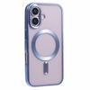 For iPhone 16 Case Matte Electroplating Phone Cover Compatible with MagSafe