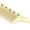 Aluminum Alloy Hair Comb Professional Gold Color Styling Comb Lightweight Design Portable Design Barber Comb Salon Use
