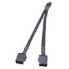 20cm 8Pins Power To Motherboards Double 8Pin To 12+4Pin Adapter Cable for 12VHPWR RTX4070/4080 Clean Setups