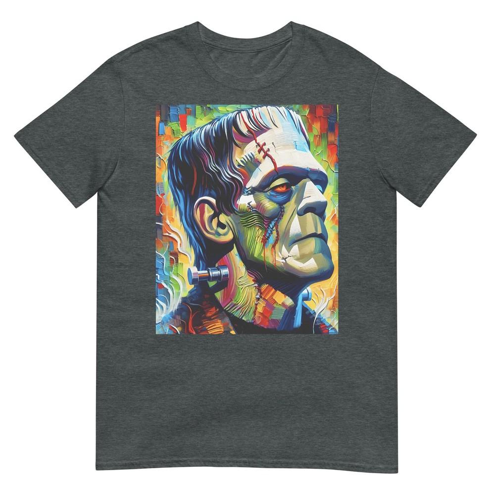 Frankenstein Monster And Bride Halloween Matching Couple TShirt