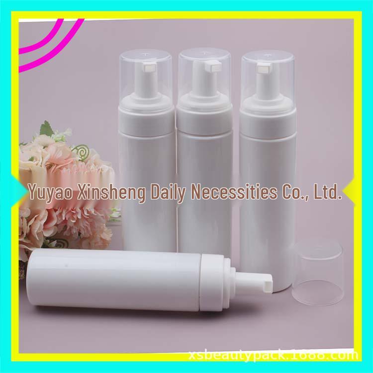 200ml Transparent White Foam Bottle for Hand Soap and Shampoo 200ml*13 Funnels*Plastic