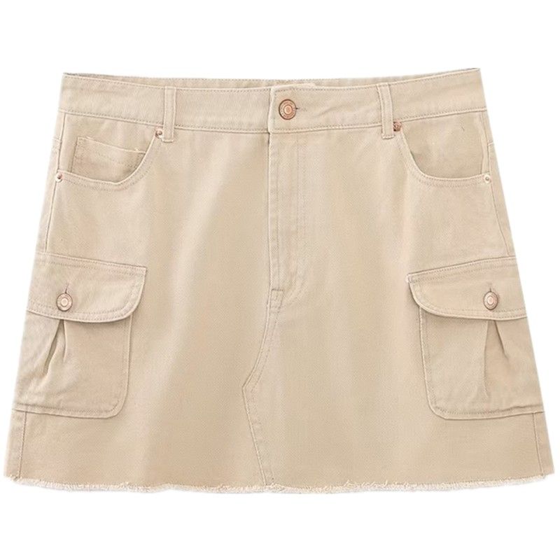 

Fashion Style Spring New Fashion Women s Clothing Washing Effect Overalls High Waist Denim Skirt 6147024 707 As shown in the figure L