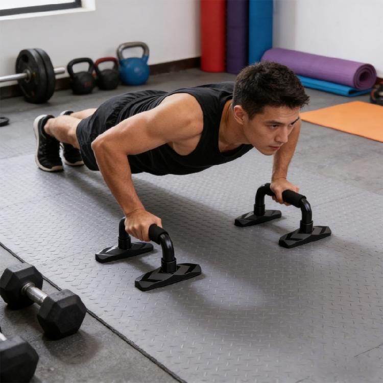 H Frame Push Up Handle Training Stand Design For Strength Training Offer Improved Support And Balance During Exercises