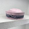 Japanese Women's Navy Hat Flip Brim Y2k Berets Fashion Bow Sailor Caps  Streetwear