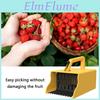 Ergonomic Tool Efficient Picking Berries Handle Lightweight Pickers Rakes Scoops For Blueberries Raspberries Harvesting