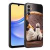 Badminton Sport Soft Phone Case for Samsung A17 A37 A57 A16 A26 A36 A56 A15 A25 A35 A55 A14 A24 A34 A54 A13 A23 A33 A53 A52 A12