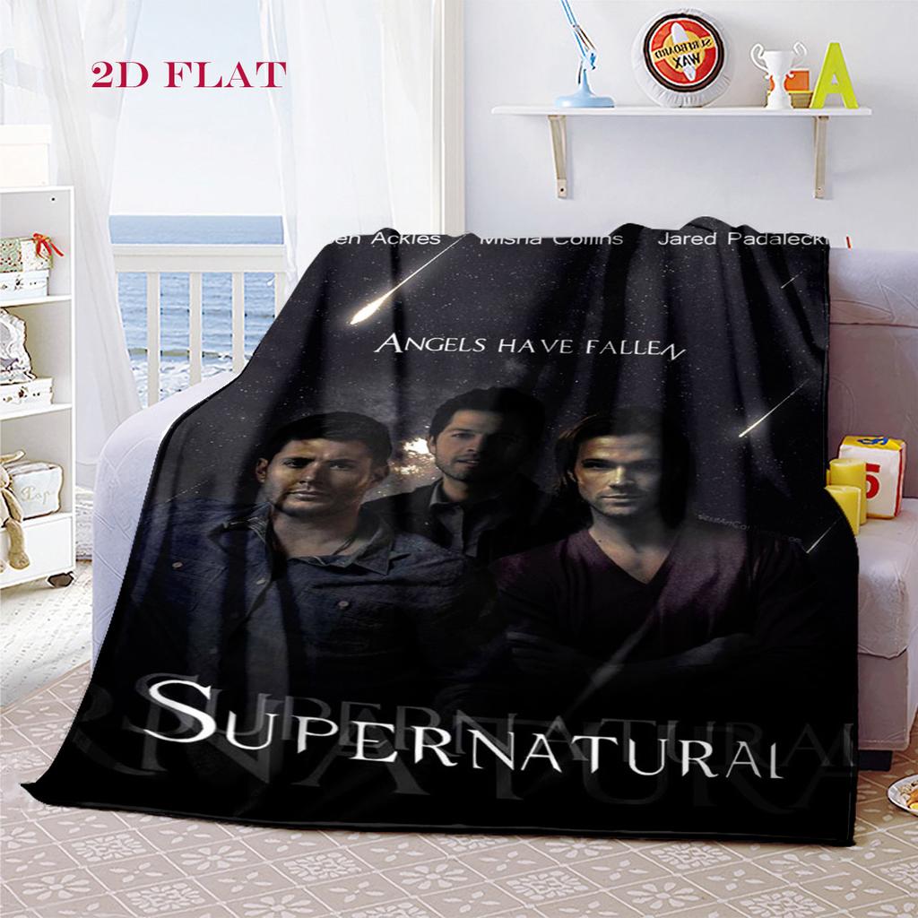 Supernatural Forces Unleashed Blanket Blanket Suitable for All Seasons Bedroom Air Conditioning Blanket Christmas Gifts
