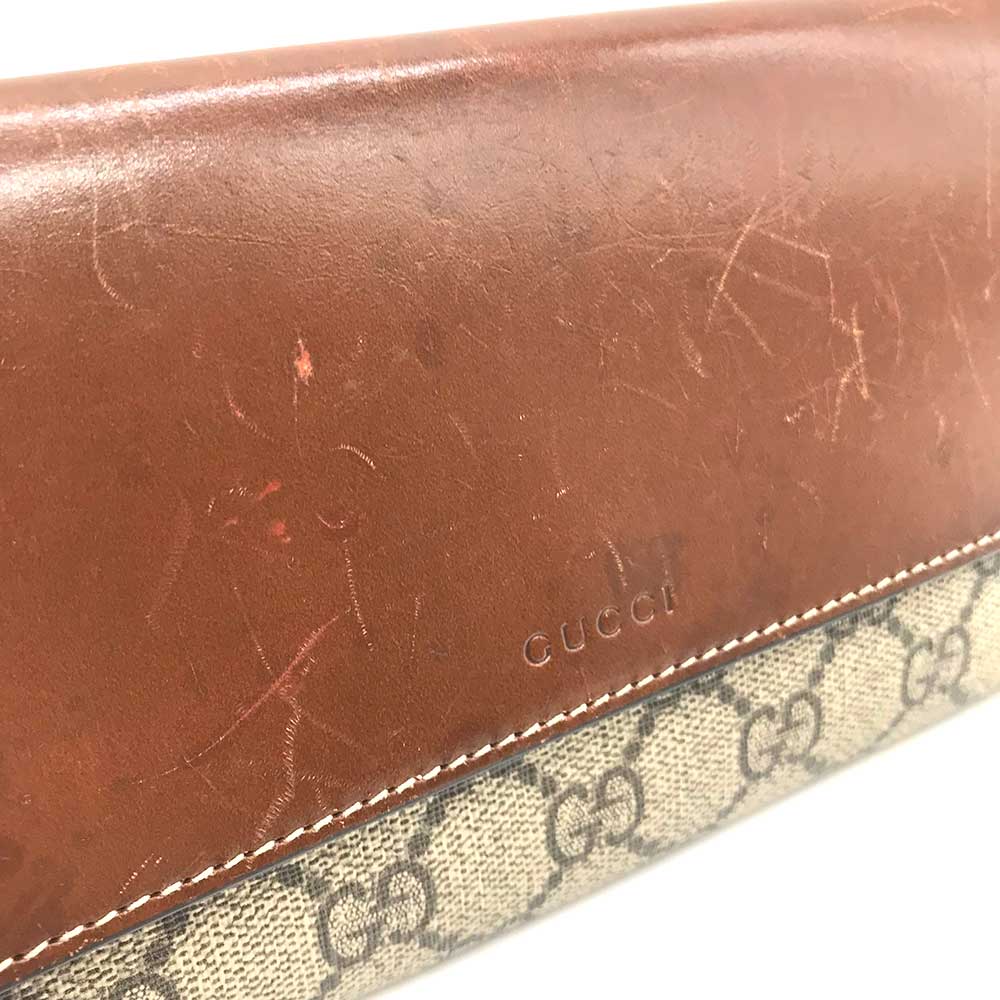 Used GUCCIPurse GG Supreme Canvas unisex