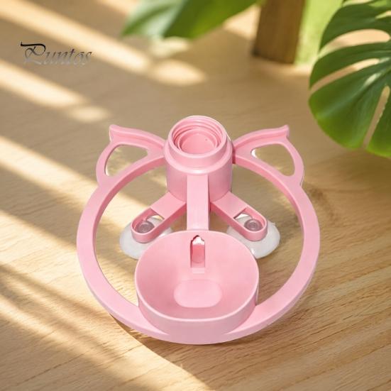 Modern Pet Water Dispenser Automatic Cat Dispenser, Bottle Adapter with Suction Cups, Non-Slip Portable Drinking Station for Kitten Puppy Travel