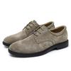Handmade casual business men's leather shoes  Lace up casual style  designer Outdoor versatile men's shoes for wedding parties