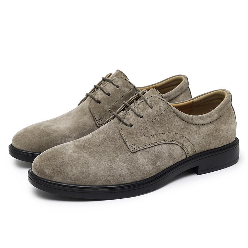 Handmade casual business men's leather shoes  Lace up casual style  designer Outdoor versatile men's shoes for wedding parties