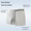 MiiOW Men's Ice Silk Antibacterial Boxer Briefs
