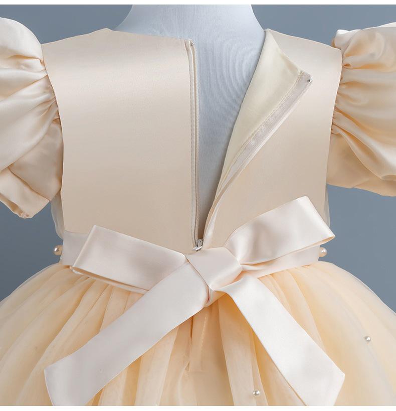 Baby Fluffy Summer Dress: Princess Skirt for Girls' Birthday, Banquet, or Performance.