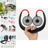 Portable Neck Fan Usb Rechargeable Mini Fan Lightweight Hands-free Design For Hot Days