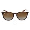 Ray Ban Erika Classic Polarized Brown Gradient Phantos Ladies Sunglasses Rb4171 710 T5 54