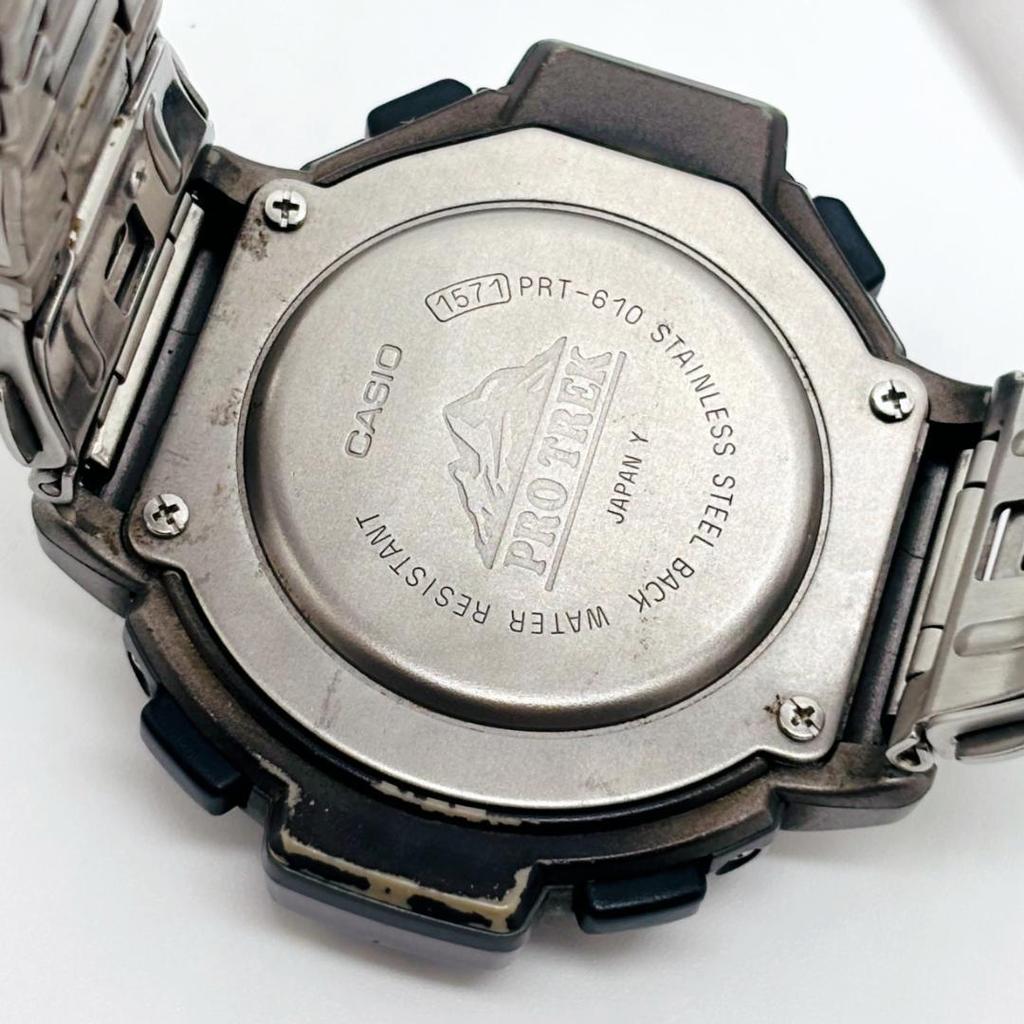 Used Rare/Rare Casio Protrek PRT-610 Titanium 9043