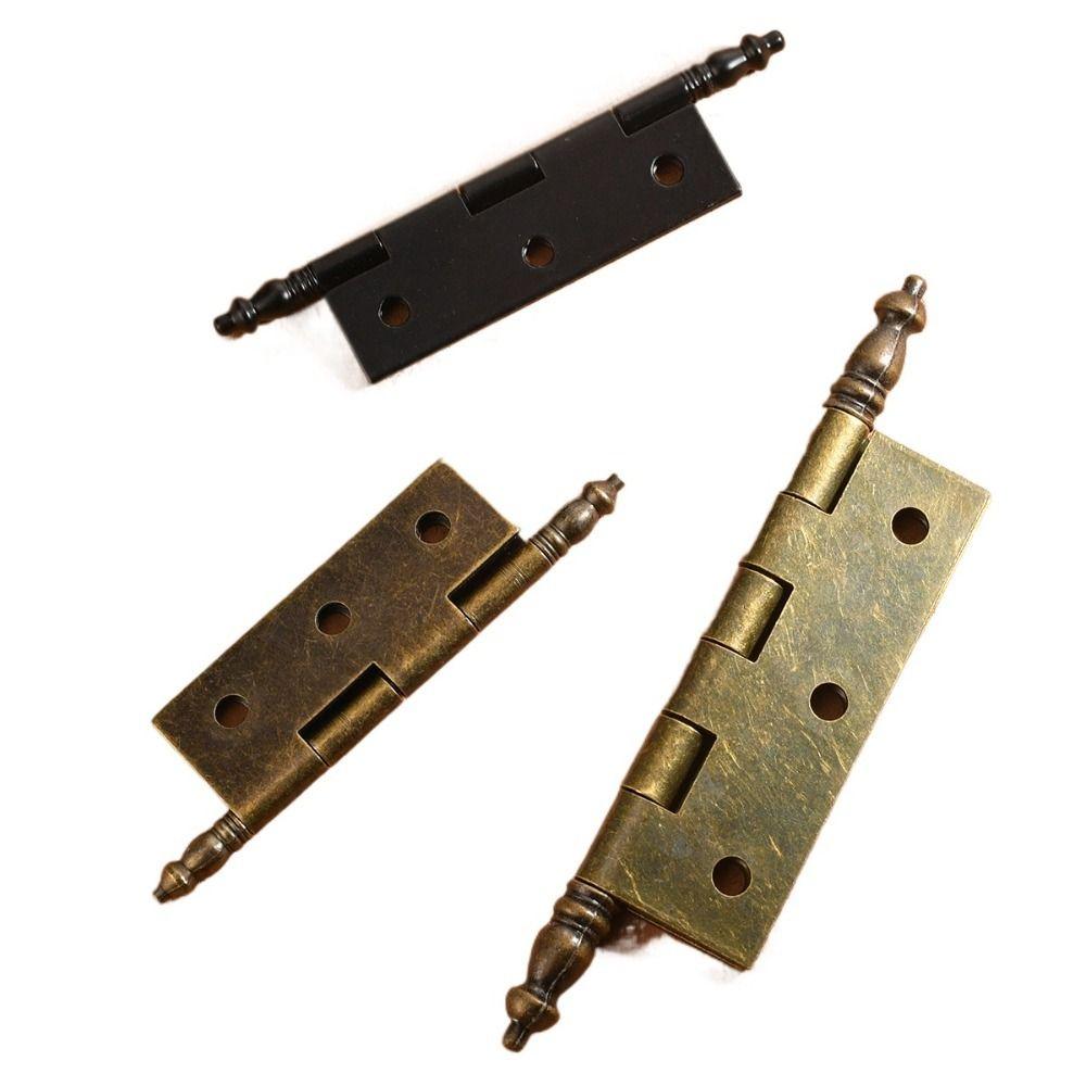 Wytrzymały Brązowy Vintage Zawias Żelazna Korona Głowica Cynk Stop Cynku Żelazny Zawias Meble