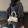 Niche Design Bag Women's New Summer Shoulder Messenger Bag Polka Dot Portable Cylinder Bag