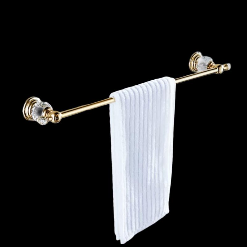

Crystal Stainless Steel Single Towel Bar