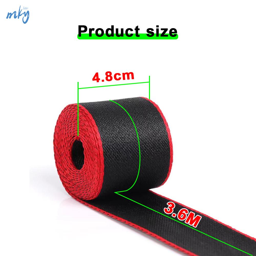 3.6 Meter Car Seat Belt Self-Modified Car Seat Belt Color Car Trim Tape 1 Roll 3.6 M =1 Car Seat