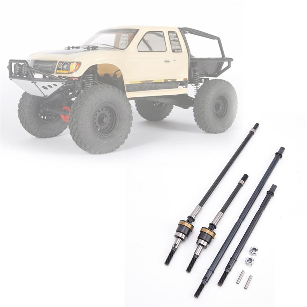 2pcs CVD Drive Shaft Front Axle Spare Parts Fit for Axial Wraith RC Car Model