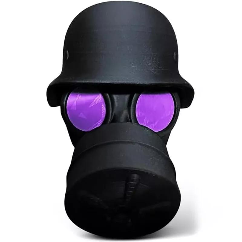 

Крышка для прицепного соединения, забавная противогазовая маска, шлем, фаркоп, пылезащитная заглушка, защитная крышка для украшения каравана автомобиля фиолетовый