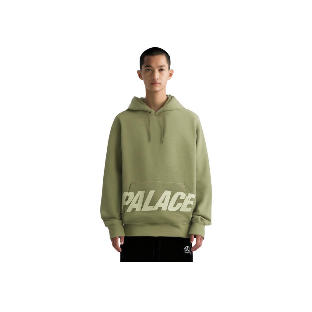 Palace Pal Pocket Slub Hood Olive Men Tops Green P23CS129