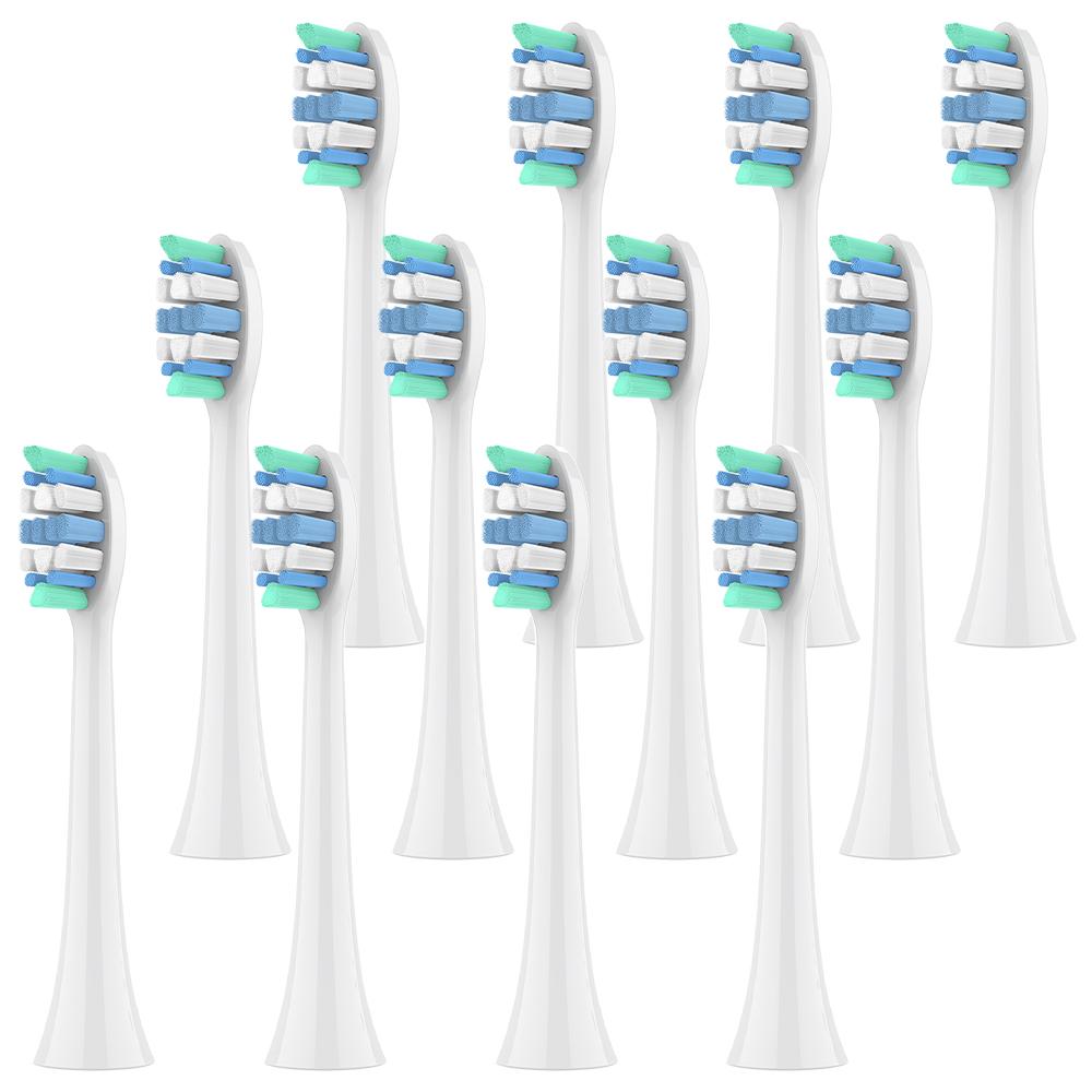 4 8 12 20 Pcs Compatible with Philips Electric Toothbrush Replacement Brush Heads, Toothbrushes Head Refill for 1100 2100 C1 C2
