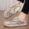 Cotton Slippers Winter Velvet Thickened Warm Cotton Shoes Home Indoor Slippers Large Size