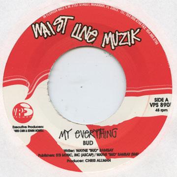 

7inch Record BUD - My Everything VPS8905 Waist Line Muzi 2004 US Latin