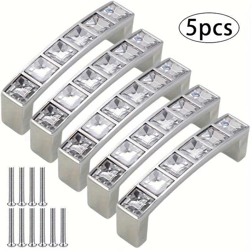 WTEMPO Furniture Hardware Cabinet Handles for Kitchen & Office Furniture Suitable for Cabinets Wardrobes Dressing Tables Drawers with Screws