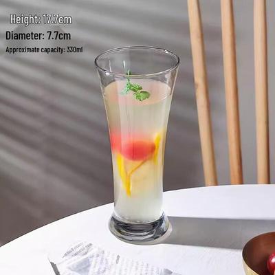 Glass Beverage Cups Set