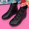 Winter Thickened Non Slip Short Snow Boots Women Warm Mother Cotton Shoes Soft Bottom Ankle Boots Comfortable Outdoor