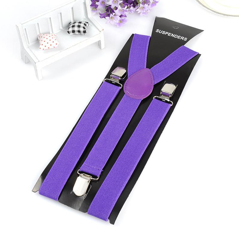 3 Clips Men's Suspenders Men Braces Supports Tirantes for Women Elastic Adjustable Pants Straps Clothing