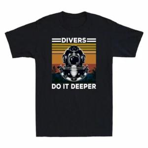 It Do Vintage Deeper Scuba Submarine T-Shirt Funny Divers Cotton Men's