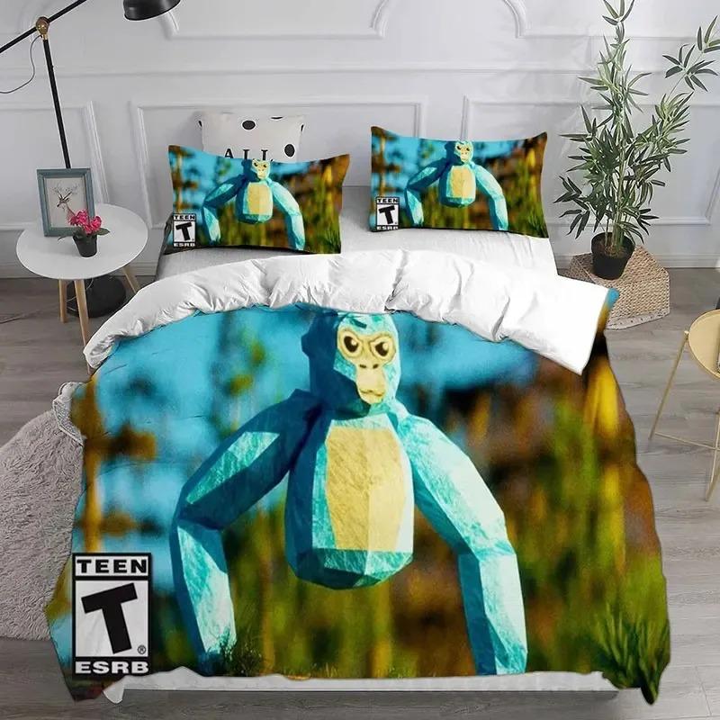 

Comforter Bedding Set Gorilla 3D Coreless Home Bedroom Decoration Gift For Boys And Girls Comforter (quilt)-EU Single(135*200cm)3pcs