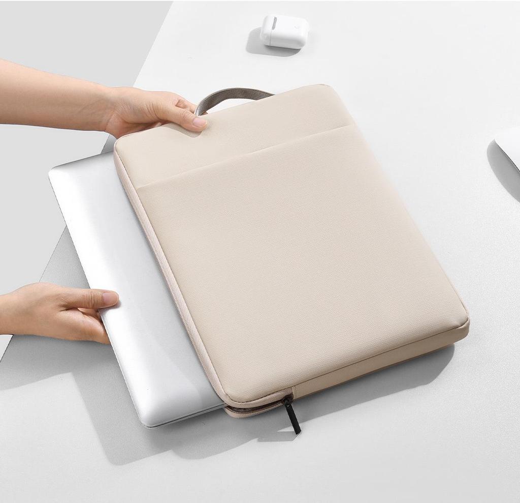 MacBook ve Lenovo Y9000 için Depreme Dayanıklı Kadife Astarlı Dizüstü Bilgisayar Çantası