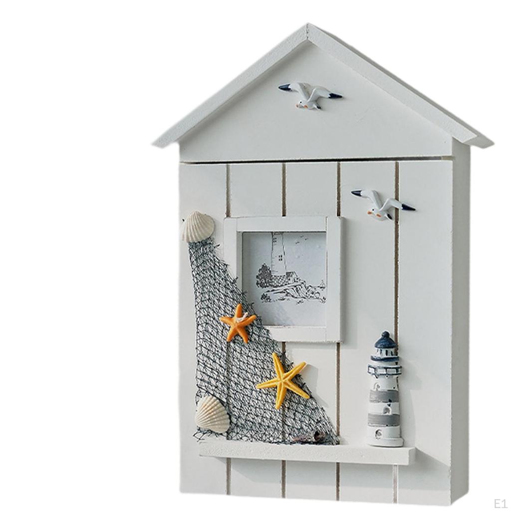 Armario para Llaves Colgador Caja de Almacenamiento Organizador de Llaves para Entrada