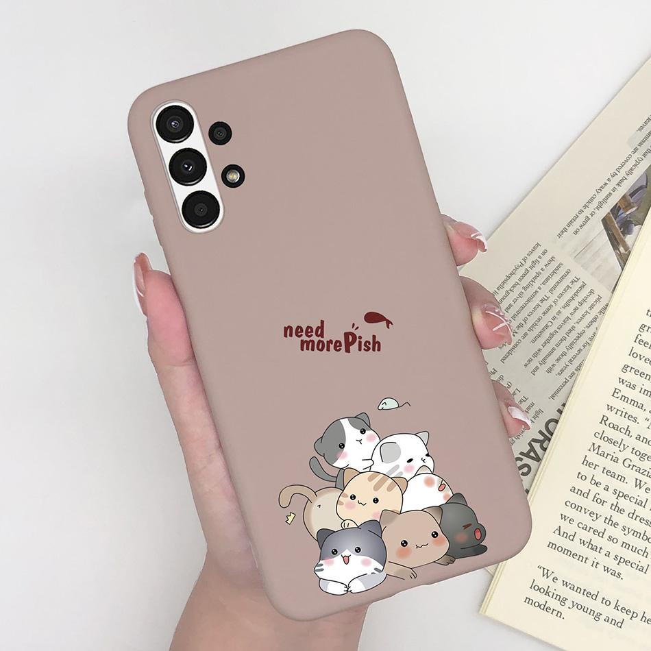 For Samsung Galaxy A13 Phone Case SM-A135F Cute Bumper Cartoon Silicone Soft Funda Cover For Samsung A 13 GalaxyA13 Coque Capa