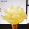 2pcs Copper Glazed Candle Holder Design Lotus Flower Holder Buddhist Supplies Prayer In Buddhist Temples Auspicious Feng Shui