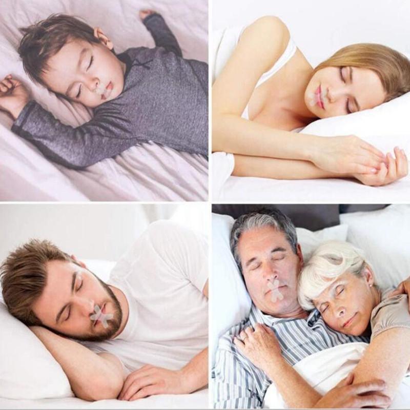 30/150Pcs Anti Snoring Mouth Tape Sleep Strip Less Mouth Breathing Instant Snoring Relief for Better Nose Breathing