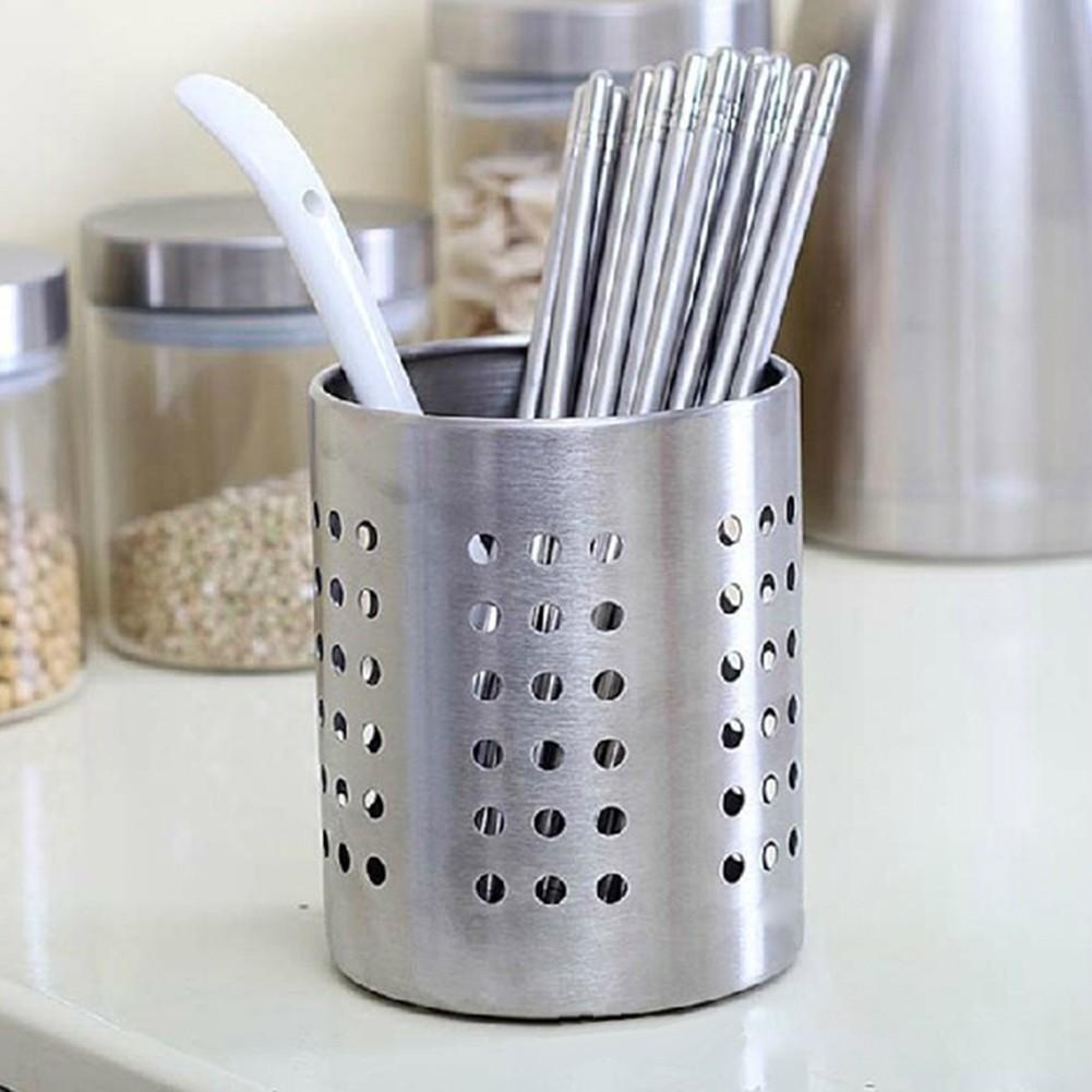 Stainless Steel Chopstick Spoon Cultery Spoon Cultery Holder Kitche Storage Rack