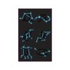 Blue Luminous Tattoo Stickers - Glowing Constellations for Music Festivals & Parties
